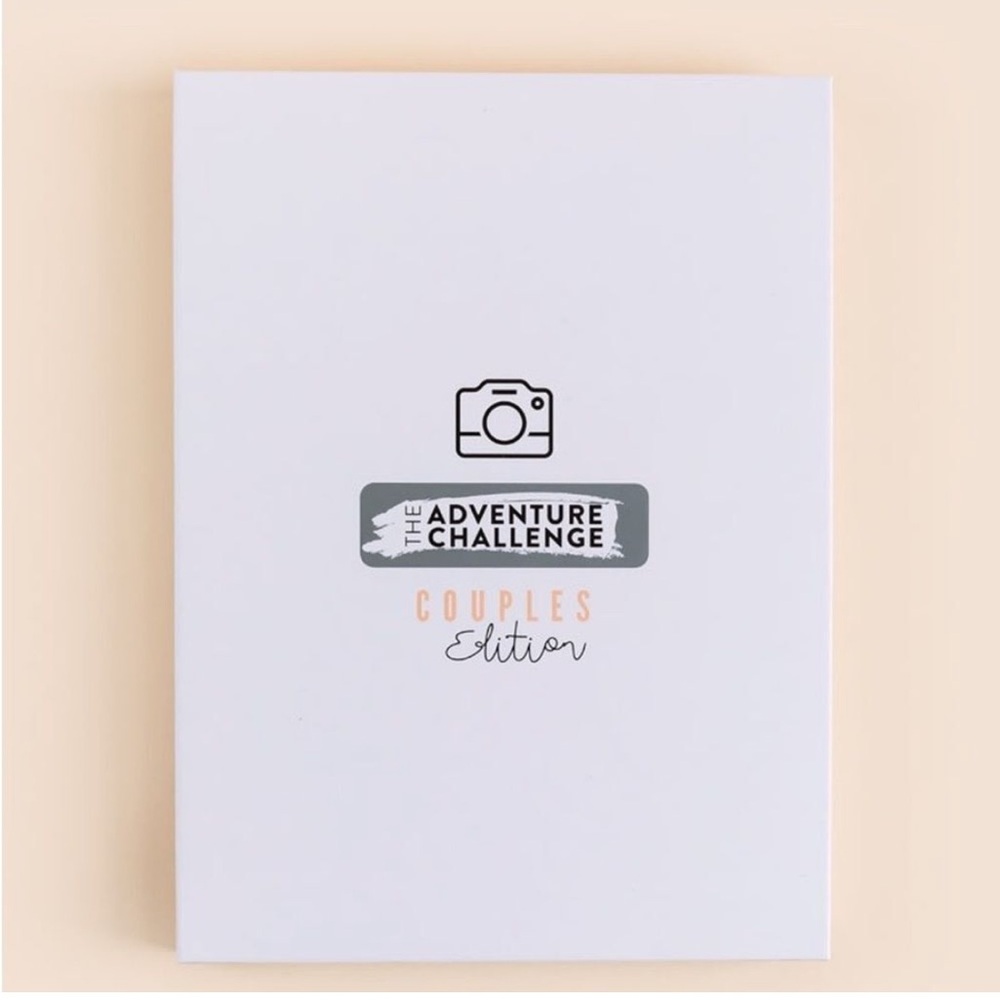 The Adventure Challenge Couples Edition Keepsake‎ Book (NEW)